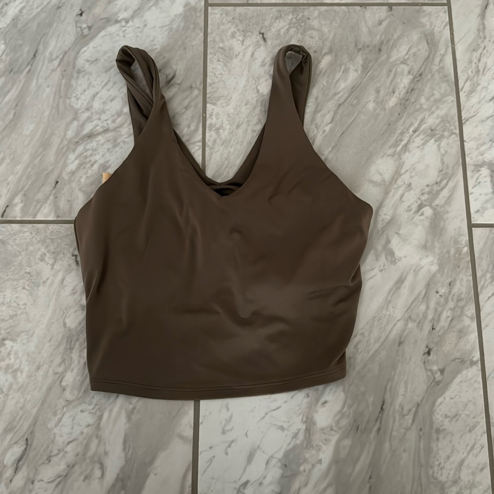 Taupe All in Motion Tank Top